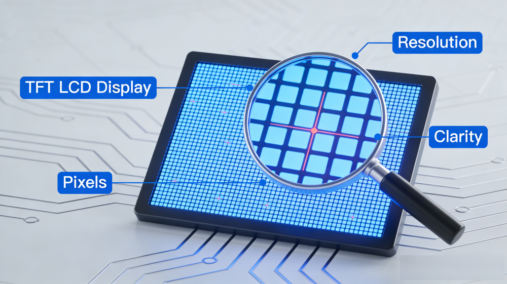 How to Choose the Right Display Resolution for 0.96–10.4 Inch TFT LCD Modules